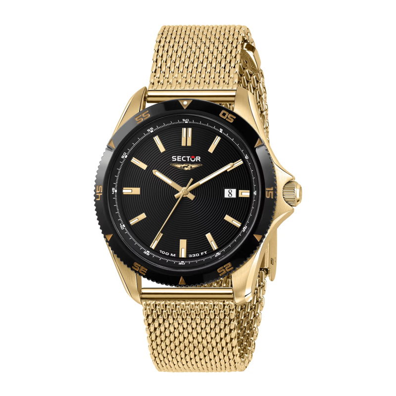 Sector 650 R3253231003 Black quartz men's watch