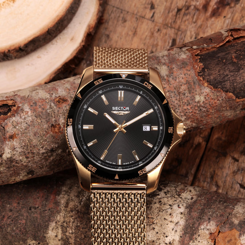 Sector 650 R3253231003 Black quartz men's watch