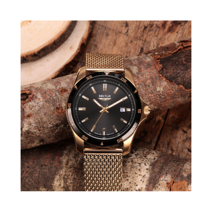 Sector 650 R3253231003 Black quartz men's watch