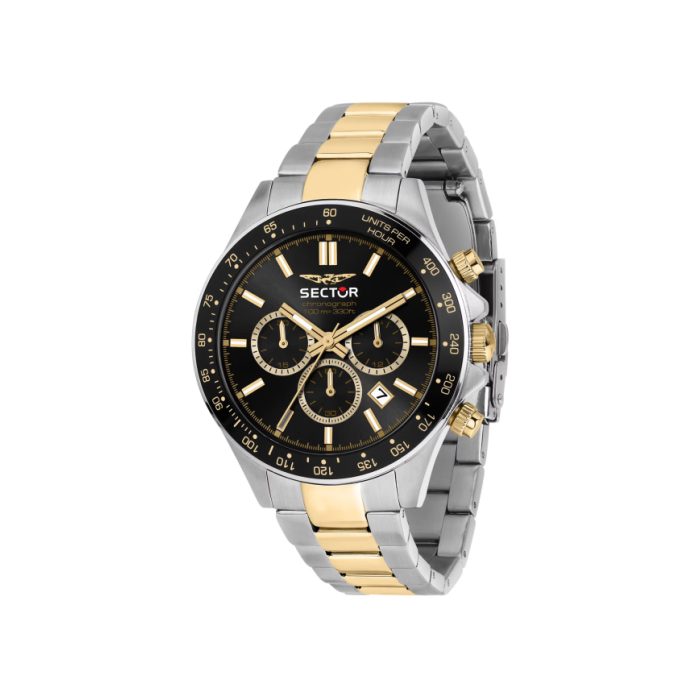 Sector 230 R3273661047 Black Quartz Chronograph for Men