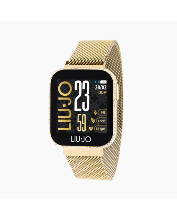 valg Endeløs Demontere Liu-Jo Luxury SWLJ012 women's smartwatch Gold and black