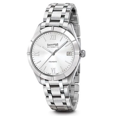 Eberhard & Co Man's Watch Aquadate Grande Taille 41041.P Silver