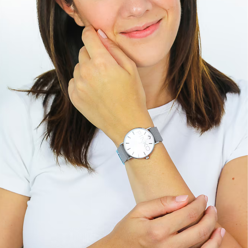 Orologio donna al quarzo Pinko PT-2387L-25M Silver