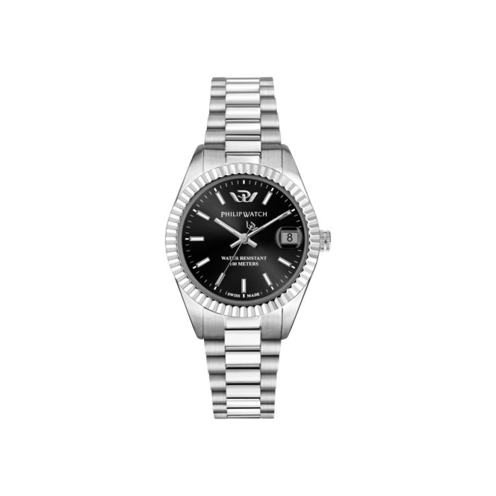 Orologio donna al quarzo Philip Watch Caribe Urban R8253597652 Nero e Silver