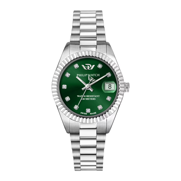 Women's Quartz Watch Philip Watch Caribe R8253597649 Green