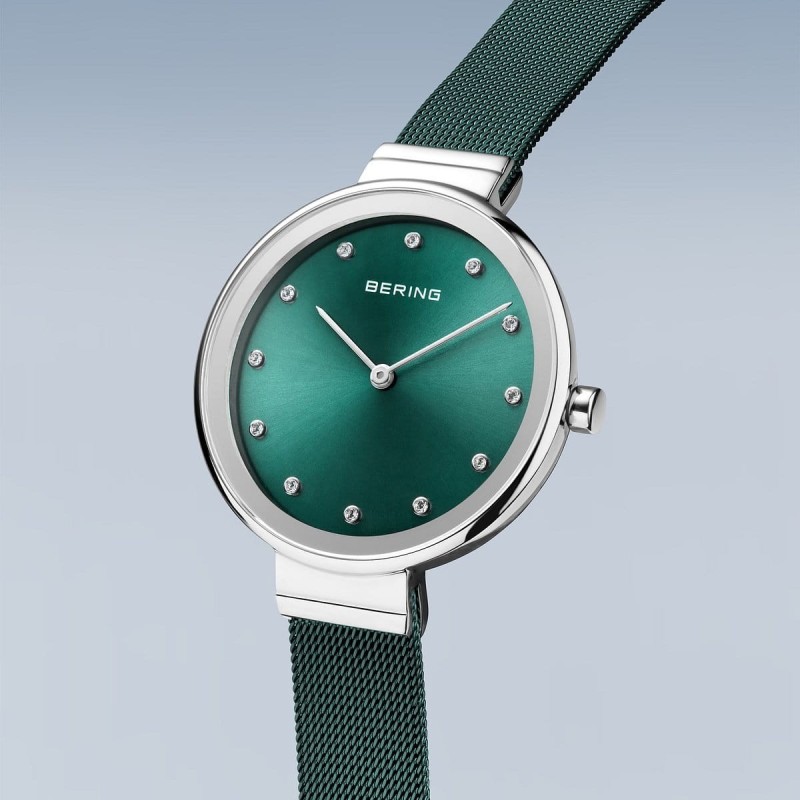 Orologio donna al quarzo Bering 12034-808 Verde