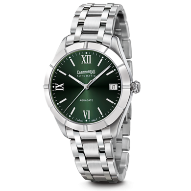 Eberhard & Co Man's Watch Aquadate Grande Taille 41041.P Green