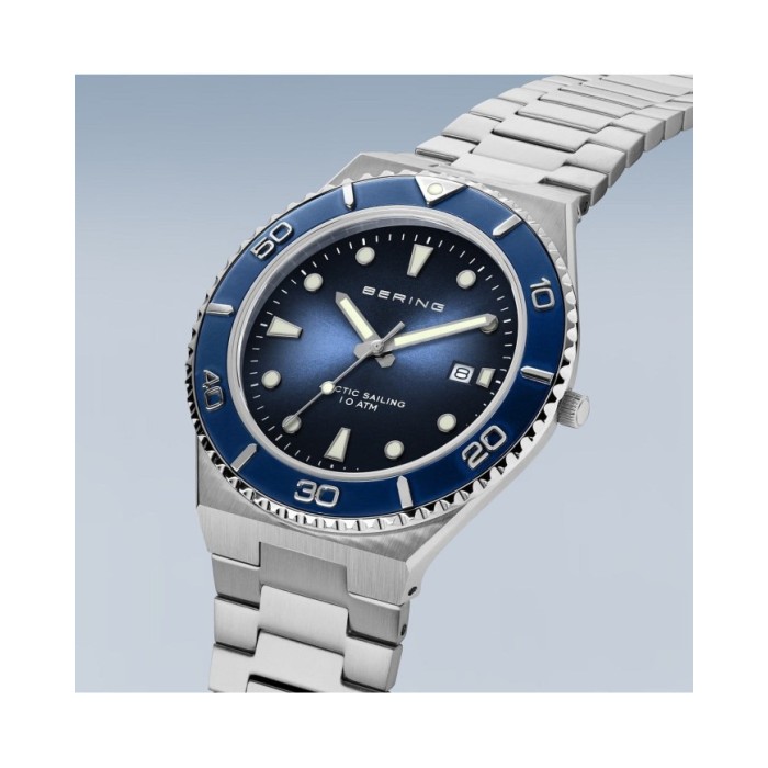 Bering Classic 18940-707 Blue men's quartz watch