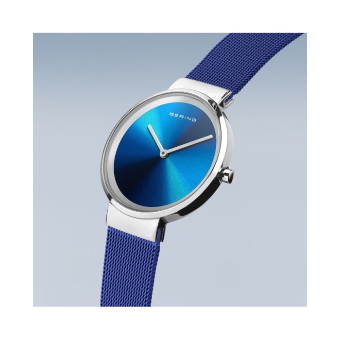 Orologio donna al quarzo Bering Classic Aurora 19031-307 Blu