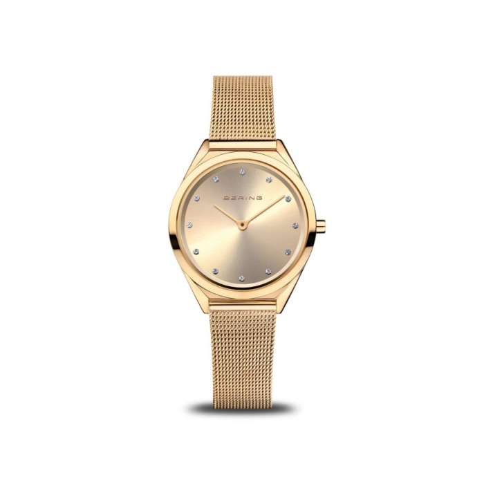 Orologio donna al quarzo Bering Ultra Slim 17031-333 Gold
