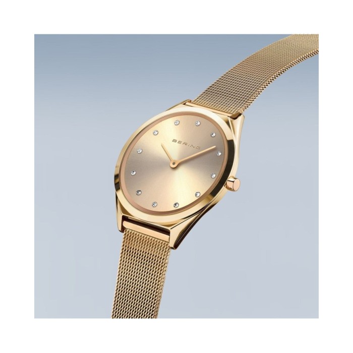 Orologio donna al quarzo Bering Ultra Slim 17031-333 Gold