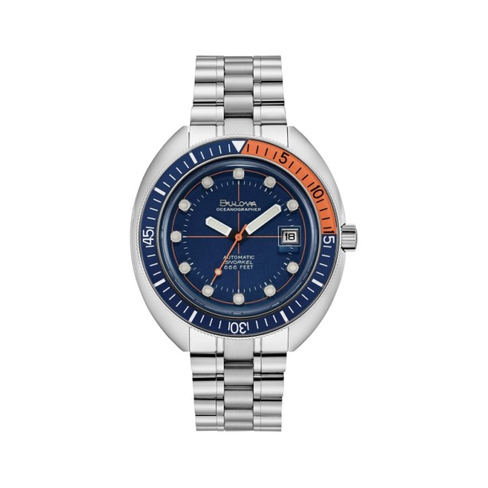 Bulova Automatic Men's Watch Oceanographer 96B322 Green