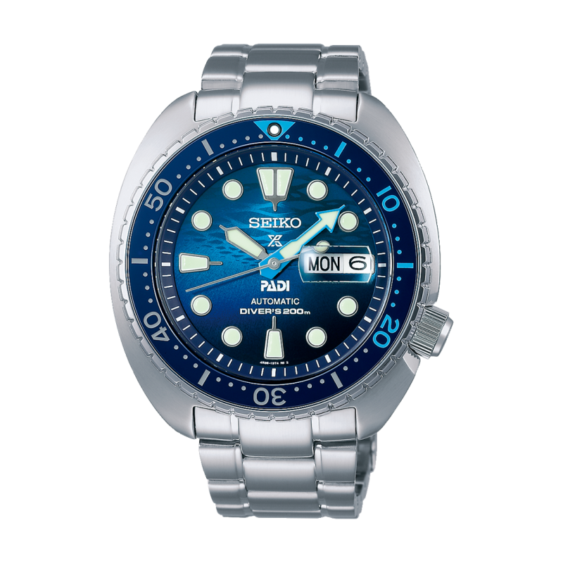 Orologio uomo automatico Seiko Prospex Mare SRPK01K1 Blu