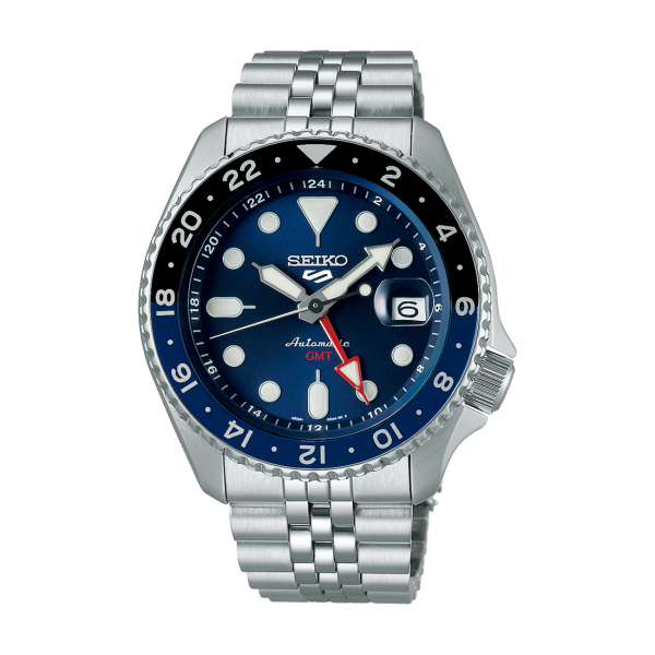 Orologio uomo automatico Seiko 5 Sports GMT SSK003K1 Blu