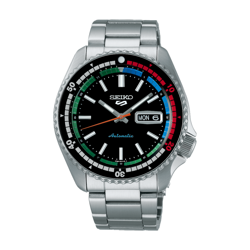 Men's Automatic Watch Seiko 5 Sports SRPK13K1 Black