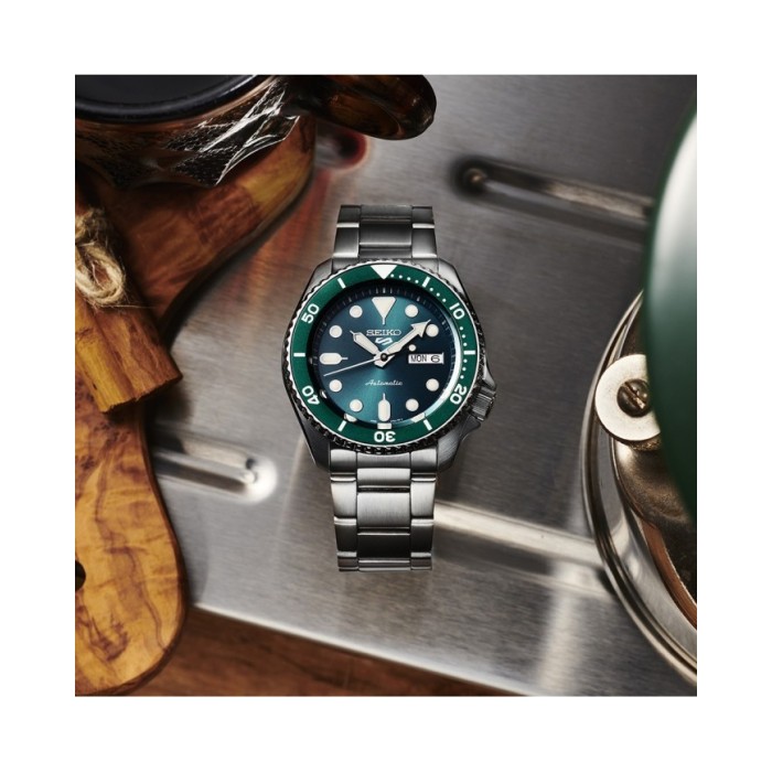 Men's Automatic Watch Seiko 5 Sports SRPD61K1 Green