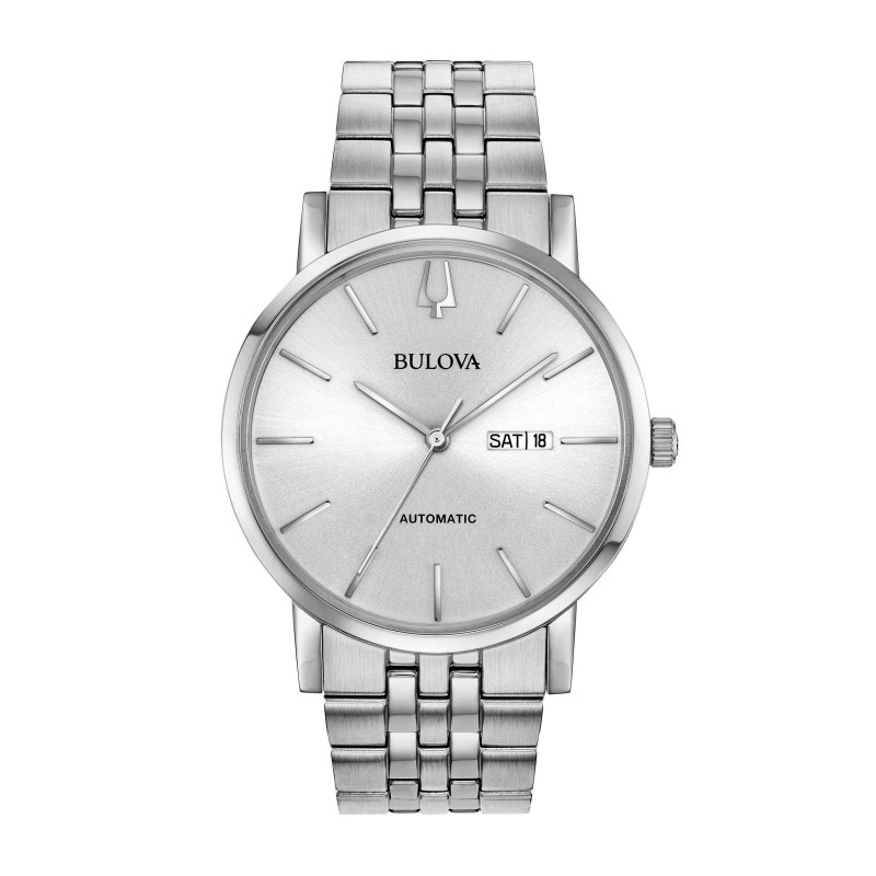 Orologio uomo automatico Bulova Clipper 96C140 Silver