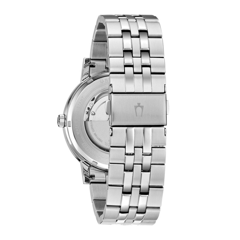 Men's Automatic Watch Bulova Clipper 96C140 Silver