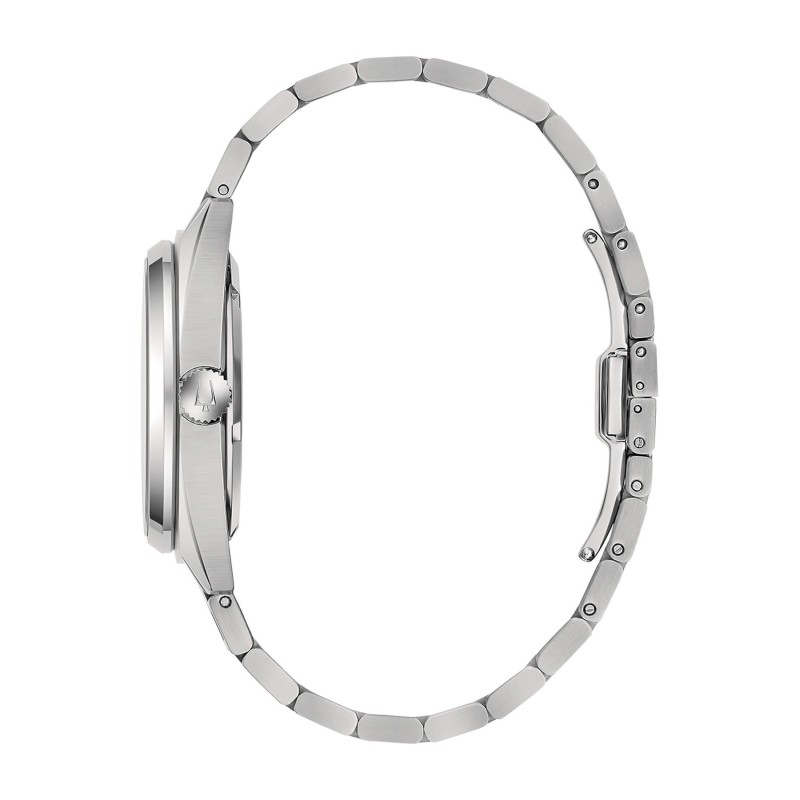 Orologio uomo meccanico Bulova Surveyor Skeleton 96A292 Blu