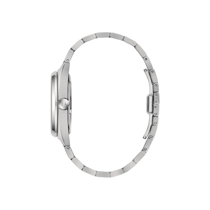 Orologio uomo meccanico Bulova Surveyor Skeleton 96A292 Blu