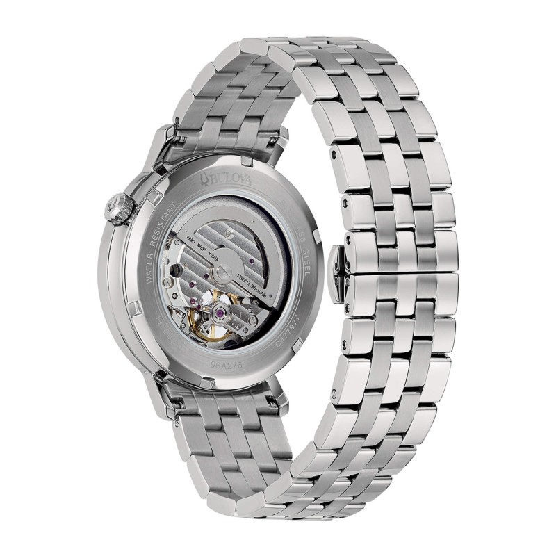 Orologio uomo automatico Bulova Aerojet 96A276 Silver