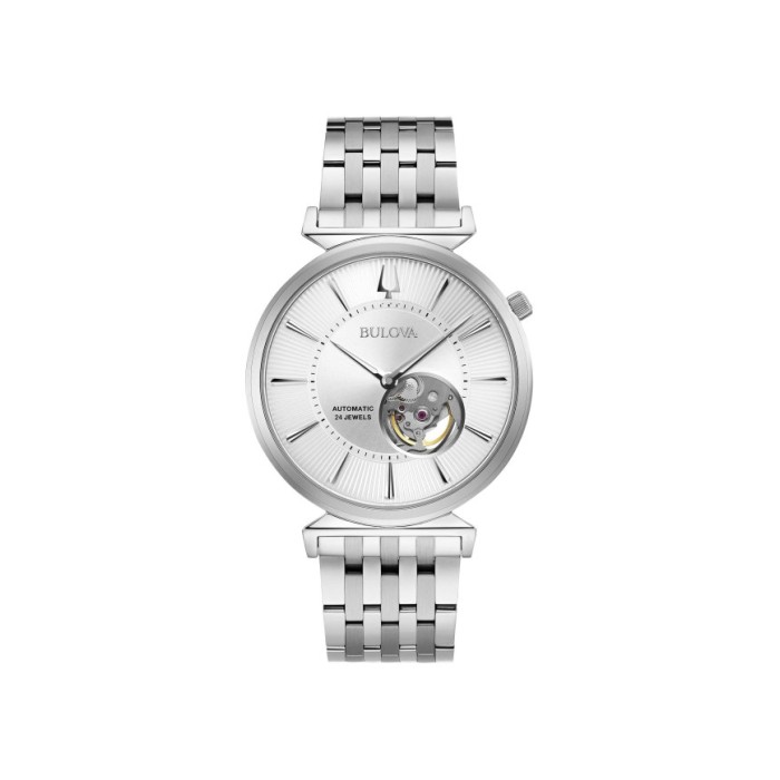 Orologio uomo automatico Bulova Regatta 96A235 Silver