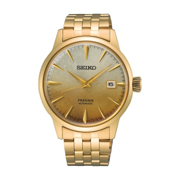 Orologio uomo automatico Seiko Presage SRPK46 Oro Vintage