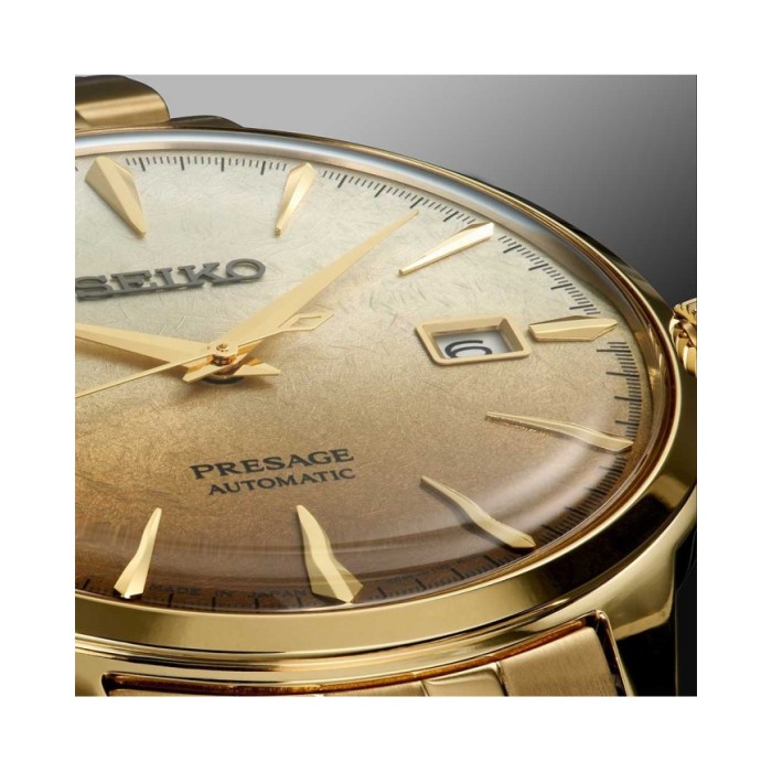 Orologio uomo automatico Seiko Presage SRPK46 Oro Vintage