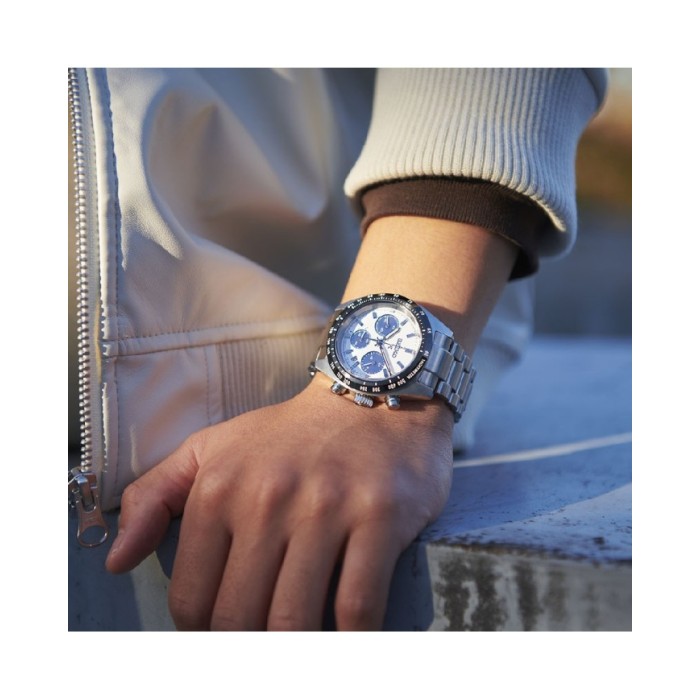 Quartz man chronograph Seiko Prospex SSC813P1 White