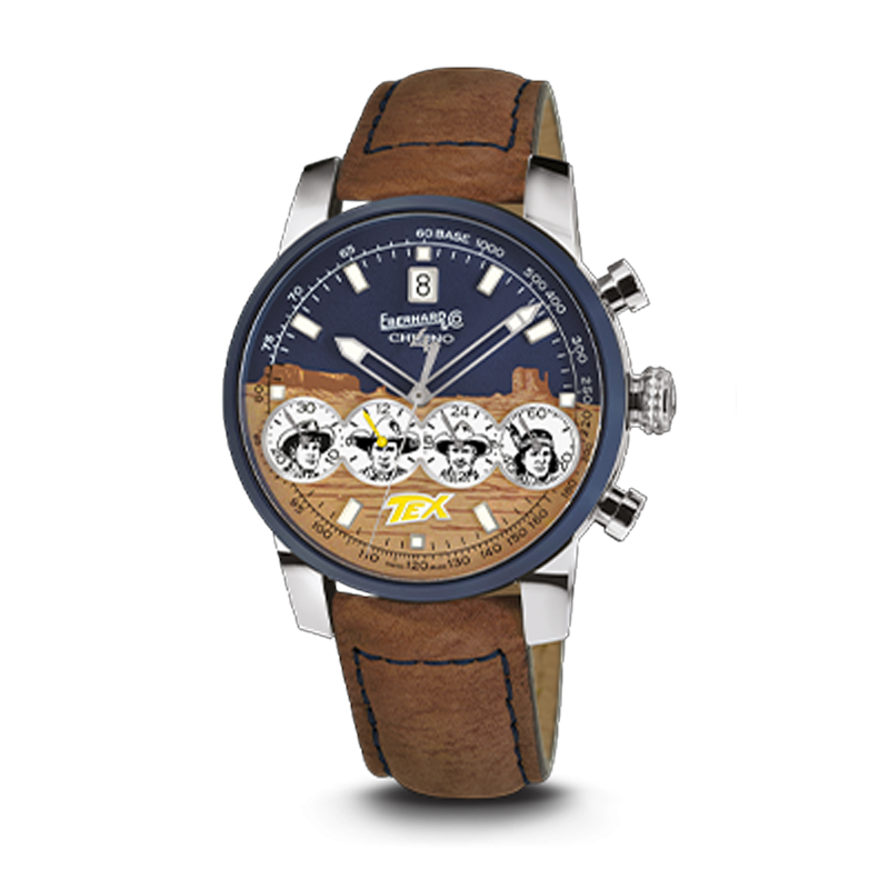 Cronografo uomo automatico Eberhard & Co 4 Pards Tex Limited Edition 31078