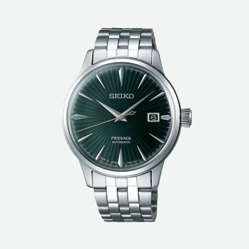 Orologio uomo automatico Seiko Presage SRPE15J1 Verde