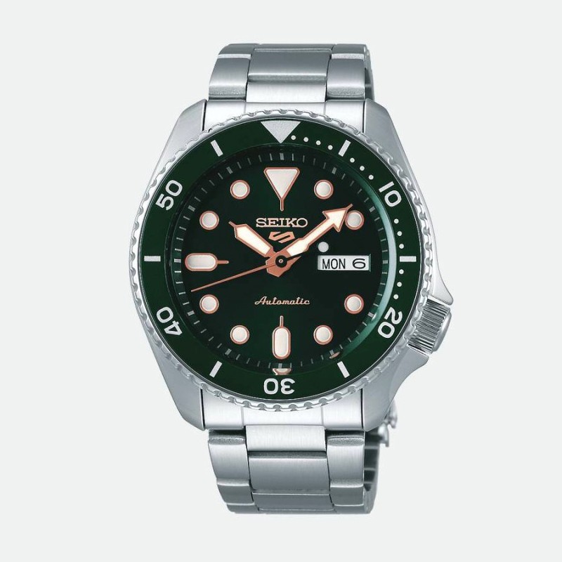 Orologio uomo automatico Seiko 5 Sports SRPD63K1 Verde