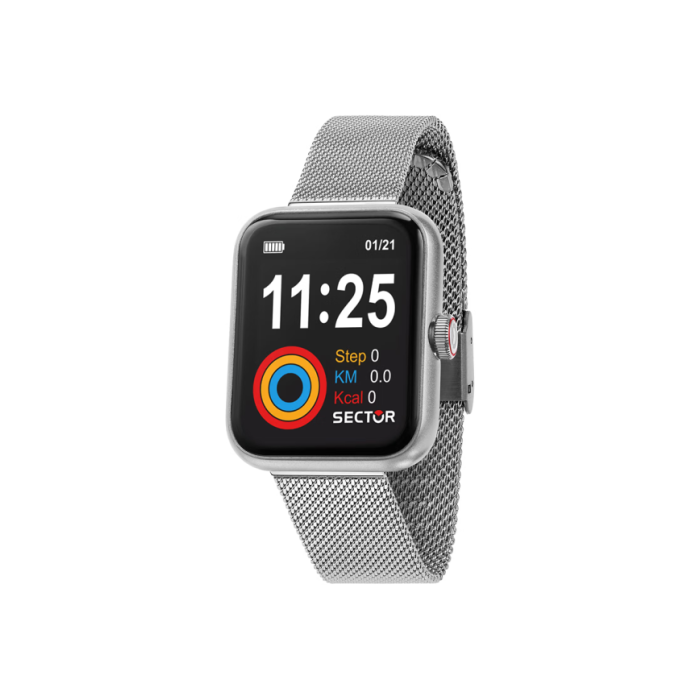 Smartwatch uomo Sector S-03 R3253282001 Silver Smartwatch uomo Sector S-03 R3253282001 Silver