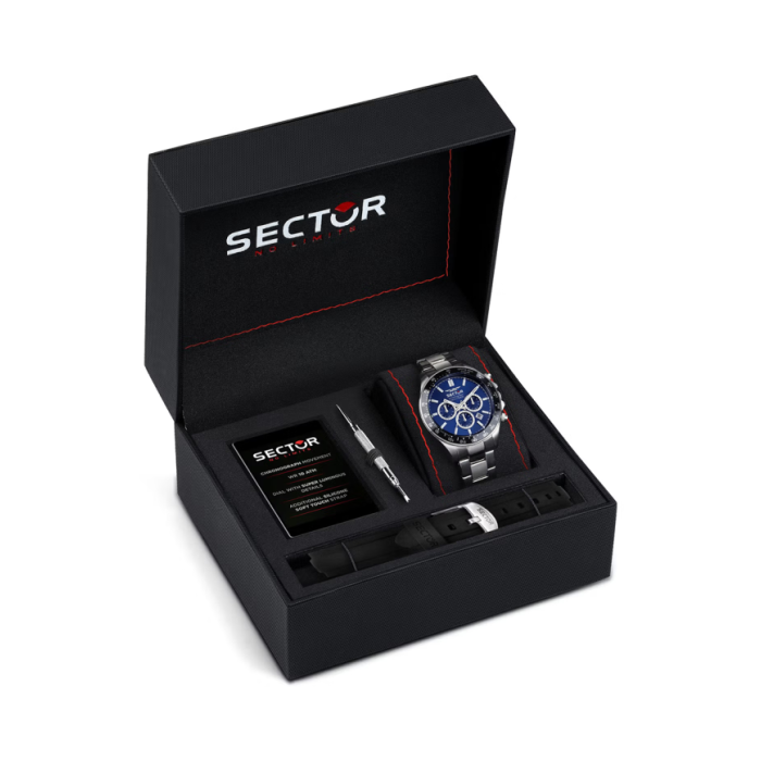 Cronografo uomo Sector 230 R3271661028 Box Cronografo uomo Sector 230 R3271661028 Box