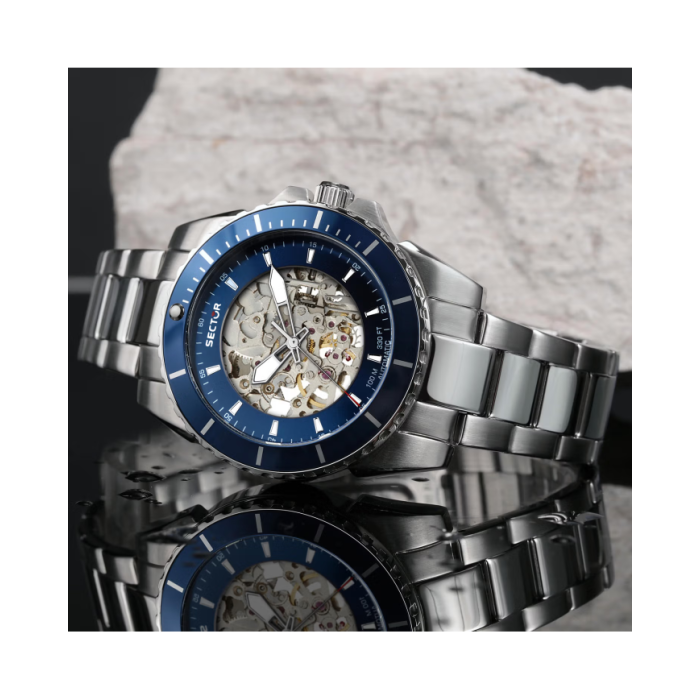 Orologio uomo automatico Sector 450 R3223276003 Blu