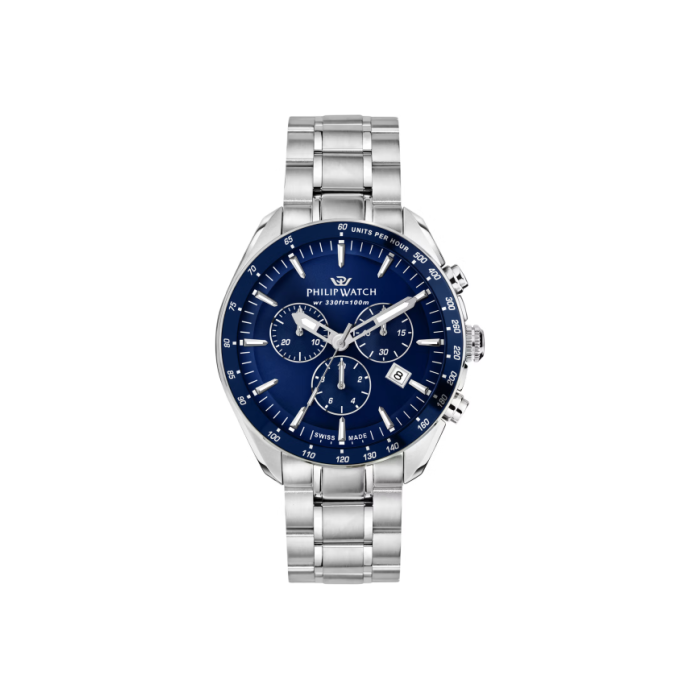 Quartz man chronograph Philip Watch R8273995017 Blue
