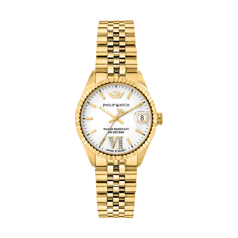 Women's Quartz Watch Philip Watch Caribe R8253597654 White