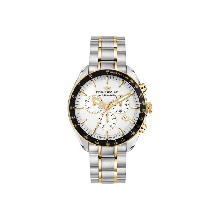 Quartz man chronograph Philip Watch Blaze R8273995016 White