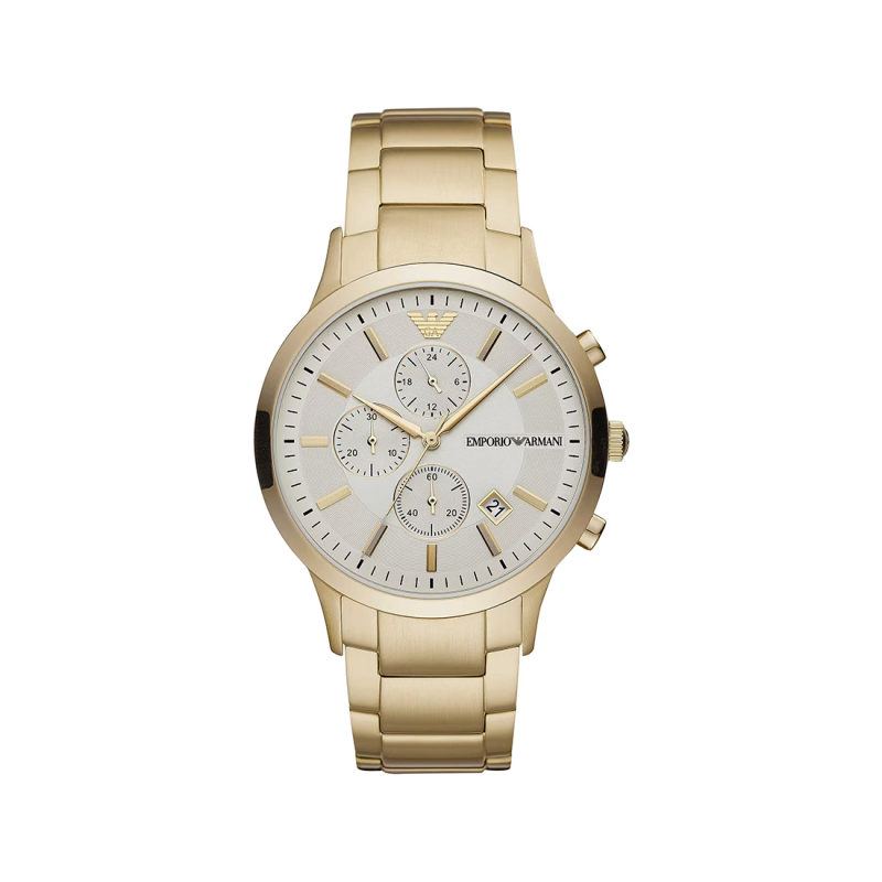 Chronograph Man Quartz Emporio Armani AR11332 Beige