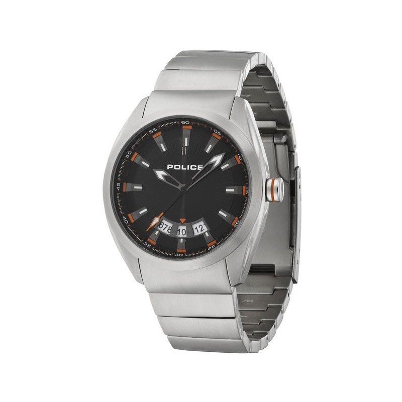 Orologio uomo al quarzo Police PL12552JS/02M Nero