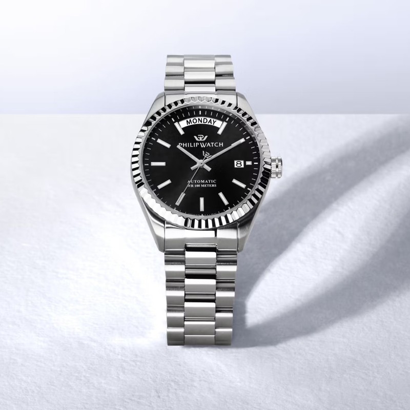 Men's Automatic Watch Philip Watch Caribe R8223597108 Black