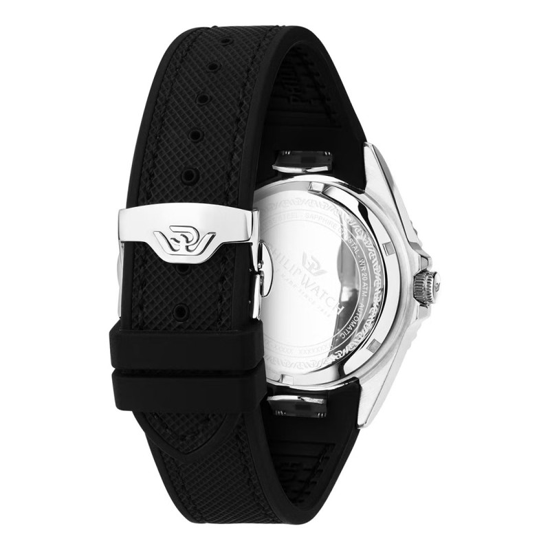Men's Automatic Watch Philip Watch Caribe Diving R8223597037 Black