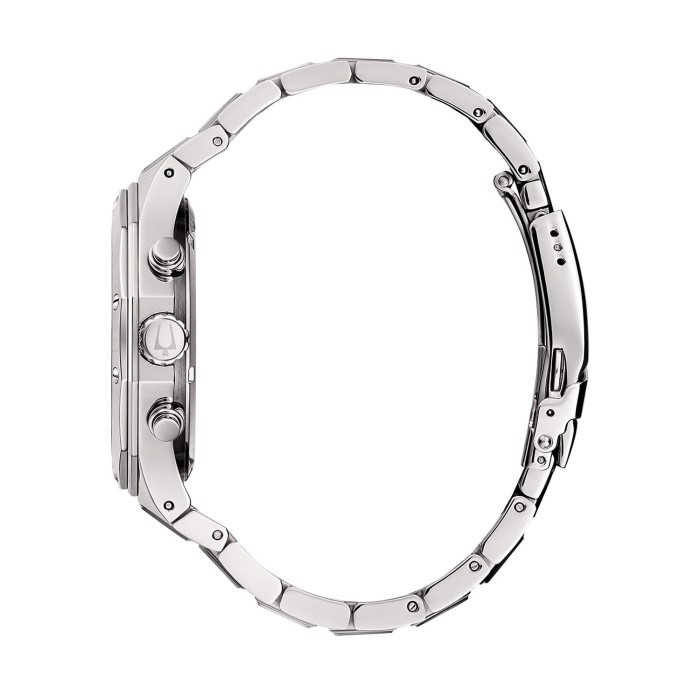 High Precision Men Quartz Chronograph Bulova Octagon 96B409 Green