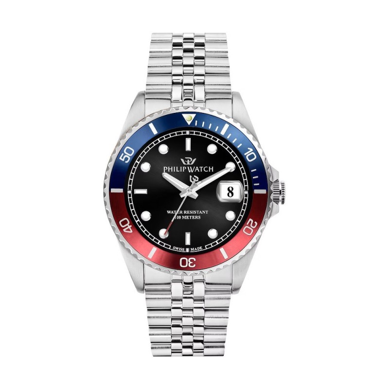 Quartz men's watch Philip Watch Caribe Sport R8253597088 Black