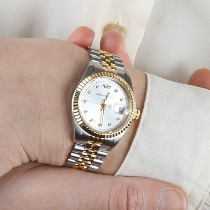 Women's Quartz Watch Philip Watch Caribe Urban R8253597607 Silver