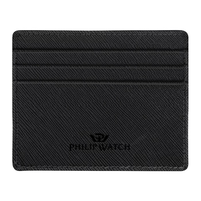Men's card holder Philip Watch SW82USS2302 Black