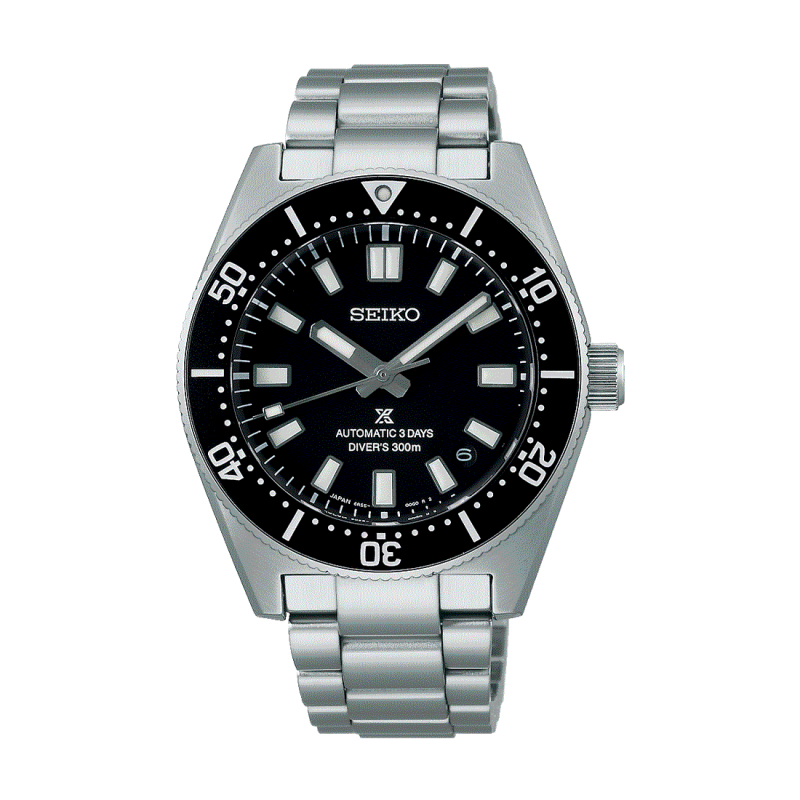 Men's Automatic Watch Seiko Prospex Diver's 300 SPB453J1 Black