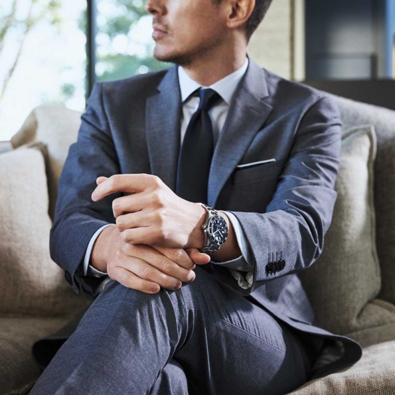 Orologio uomo automatico Seiko Prospex Diver's 300 SPB453J1 Nero