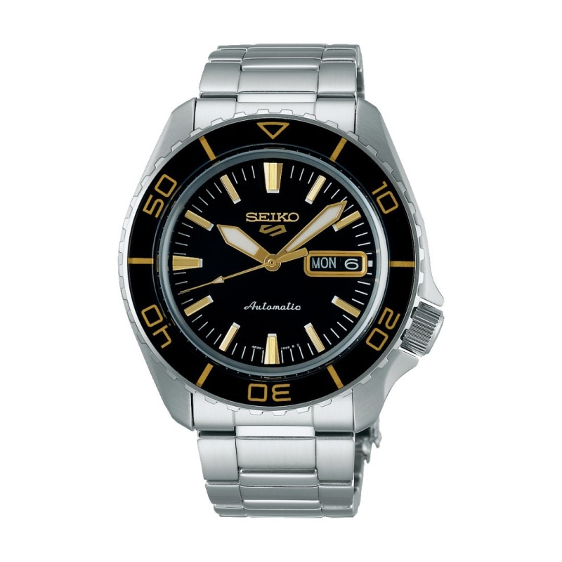 Orologio uomo automatico Seiko 5 Sports SRPK99K1 Nero
