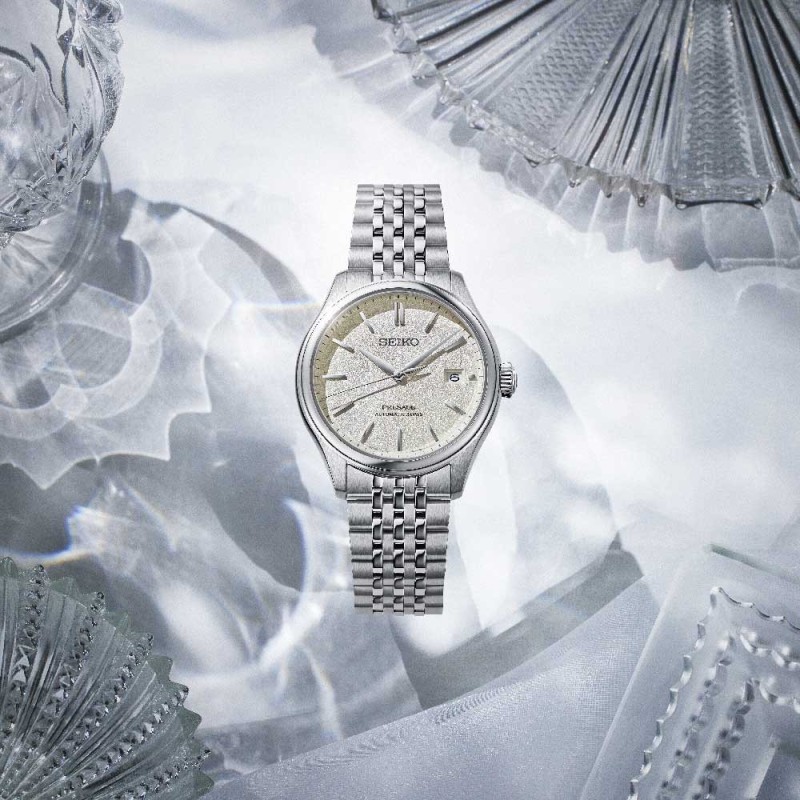 Men's Automatic Watch Seiko Presage SPB463J1 White